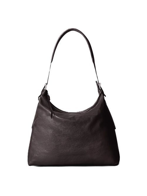 Lemaire belted hobo bag Lemaire | BG0189 LL0108BR490 DARK CHOCOLATE